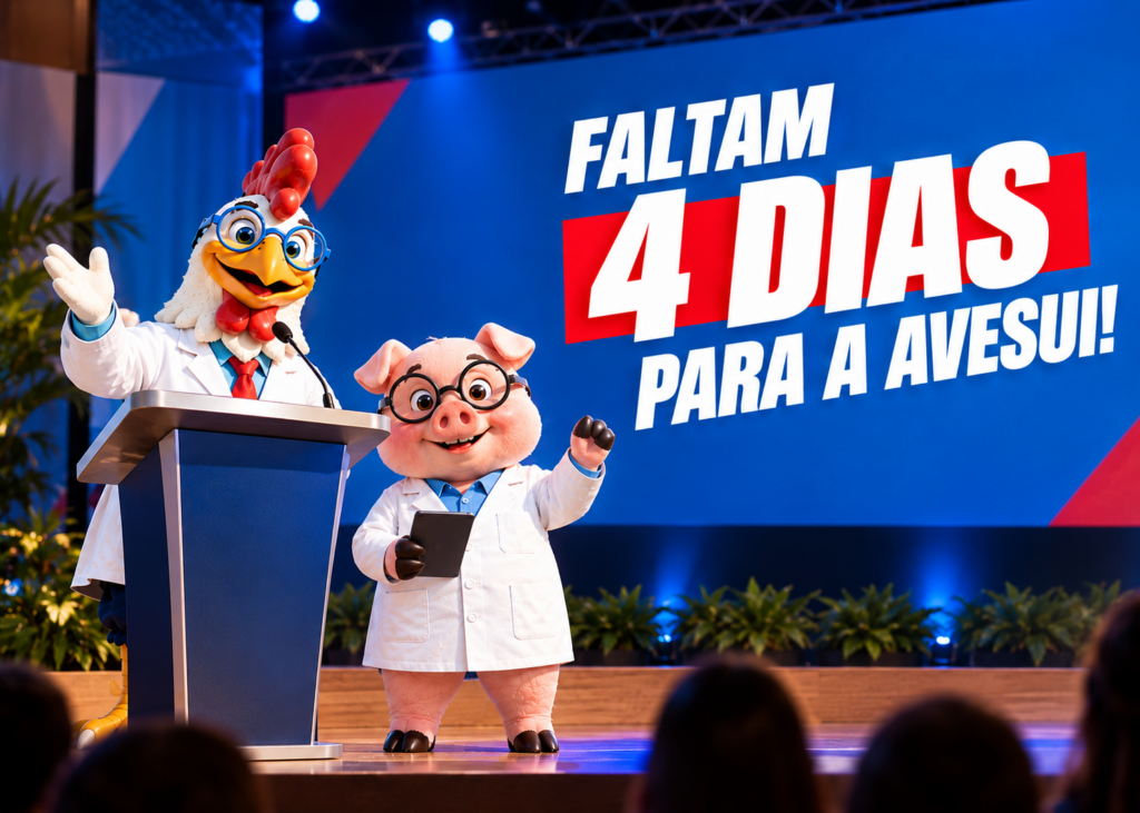 Faltam quatro dias: AveSui 2026 abre programação com debate sobre proteção de mercados